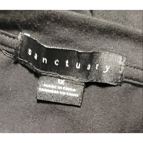 NWOT Sanctuary Scrunched Short Sleeve Tee - Size 1X - Picture 7 of 8